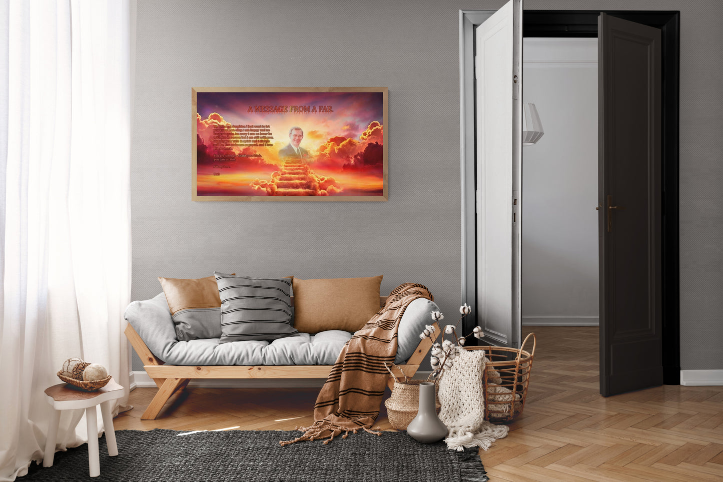 A Message From Afar Canvas